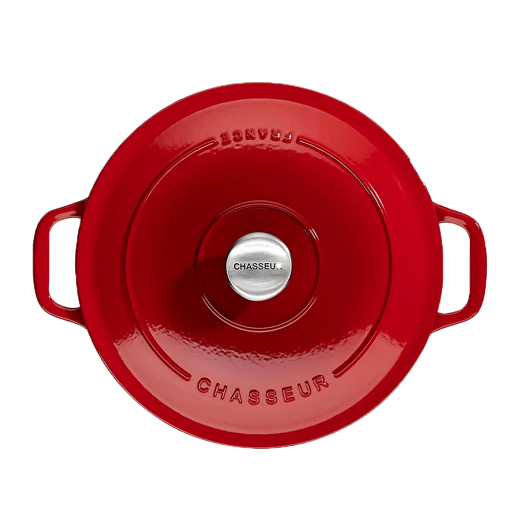 Chasseur Braadpan 8,8 Liter ø 32 Cm Gietijzer Rood - Afbeelding 3