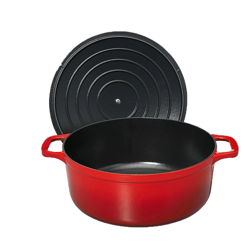 Chasseur Braadpan 8,8 Liter ø 32 Cm Gietijzer Rood - Afbeelding 2